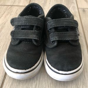 Black Vans Toddler 6